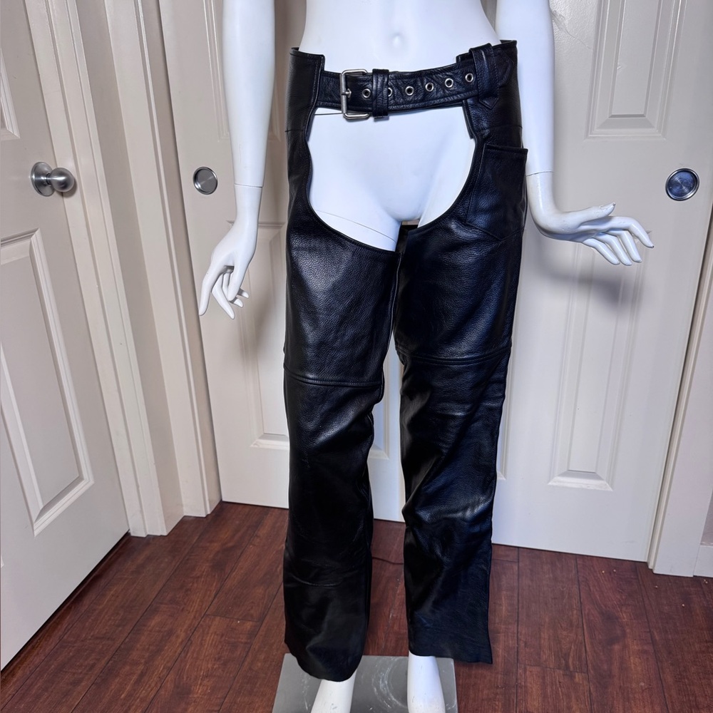 Wilsons Leather Black Riding Chaps